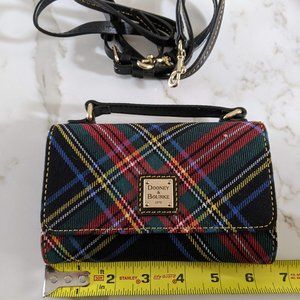 Dooney & Bourke Tri-Fold Crossbody Tartan Plaid